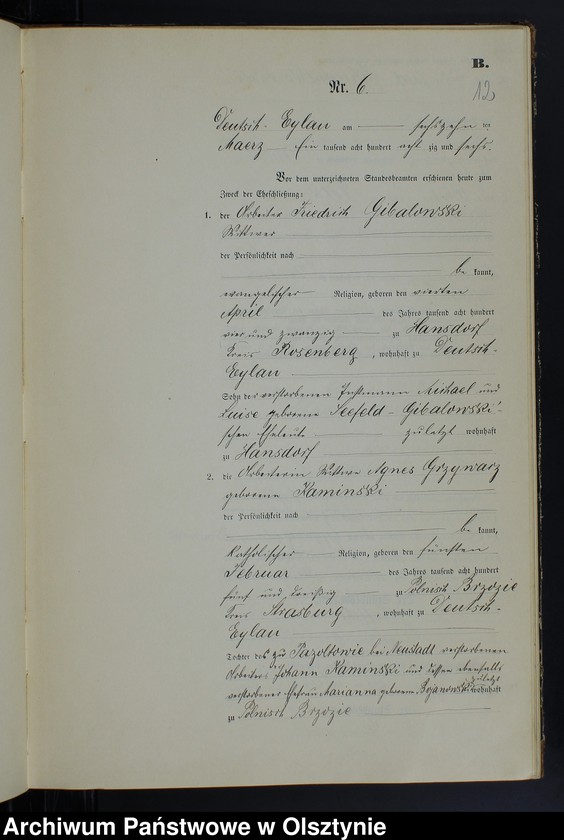 image.from.unit.number "Heiraths-Neben-Register Nr 1 - 33"