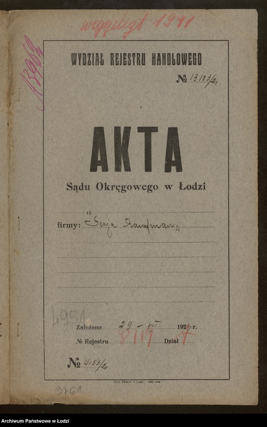 Obraz 2 z jednostki "Szaja Klaufman- sprzedaż obuwia"