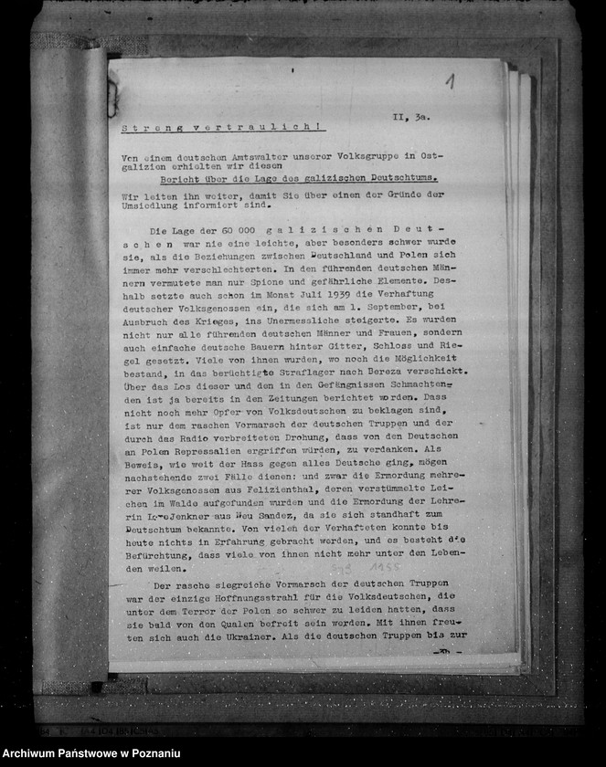 Obraz 5 z jednostki "Materiały dotyczące sytuacji Niemczyzny na Wołyniu, w Galicji i w okręgach białostockim i narewskim"