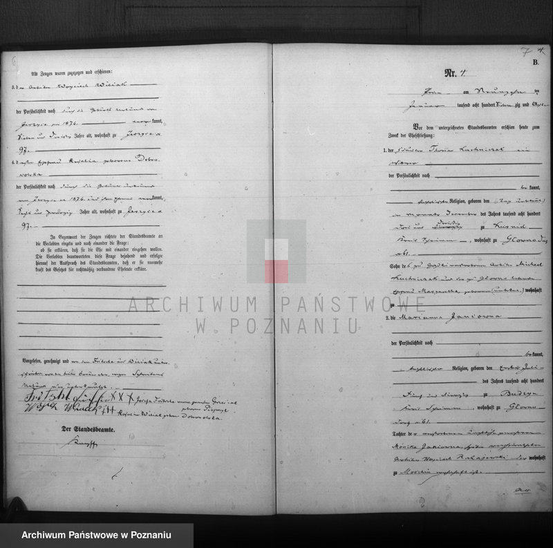 Obraz 5 z jednostki "Księga małżeństw"