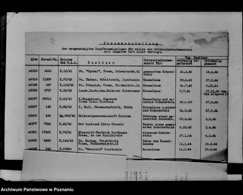 Obraz 14 z jednostki "Handels- und Gewerbeaufsicht"