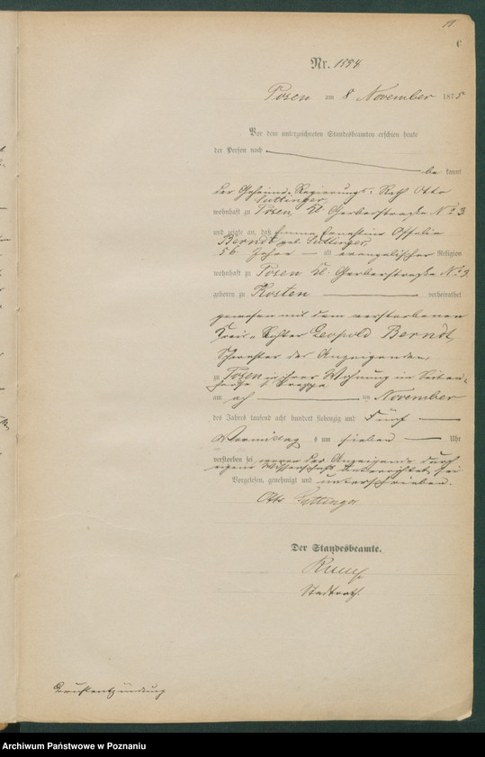 Obraz 12 z jednostki "Księga zgonów"