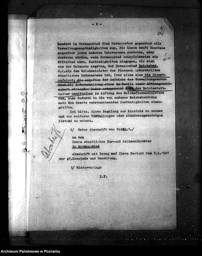 Obraz 6 z jednostki "Hermannsbad - Dienstaufsicht (Ciechocinek)"