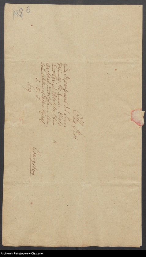 image.from.unit.number "Die Reparaturen bey der Kirche und dem Organisten Hause in Postnicken"