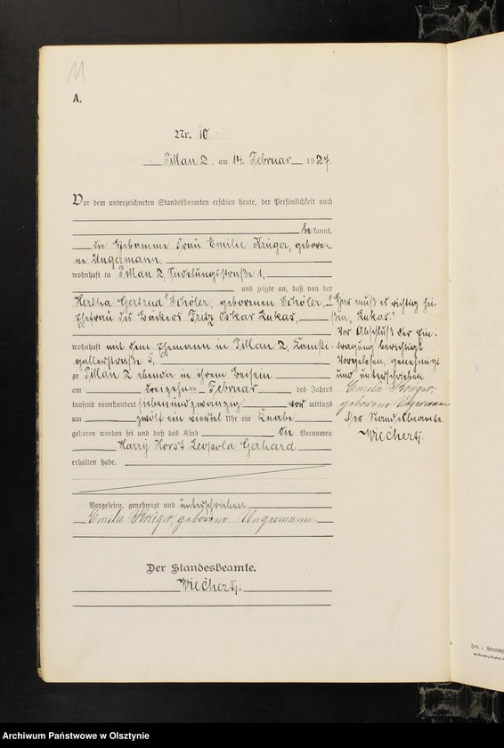 image.from.unit.number "Geburts-Haupt-Register Nr 1 - 90"