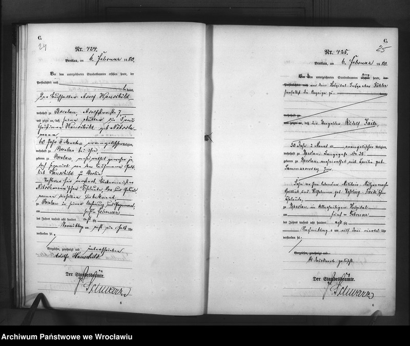 image.from.unit.number "Sterbe-Haupt-Register Breslau I 1880 Band 2"