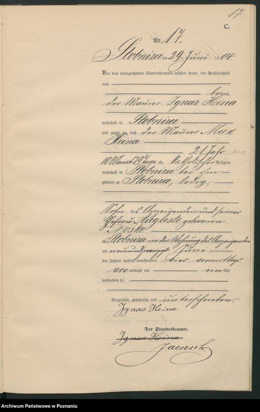 image.from.unit.number "Sterbe-Haupt-Register"