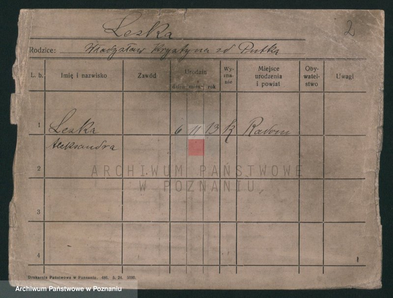 Obraz 2 z jednostki "Lesk - Leszczyszyn"