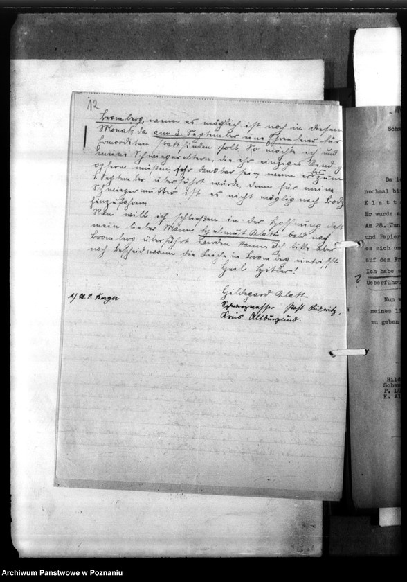 Obraz 19 z jednostki "Helmut Klatt aus Schwarzwasser, Kreis Altbeergund (Szubin"