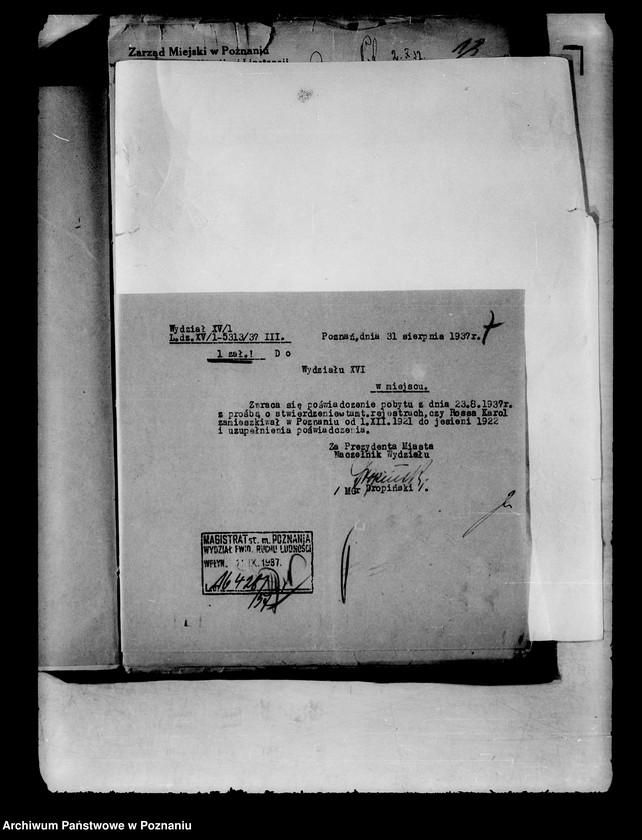 Obraz 11 z jednostki "Karol Rossa /sprawa obywatelstwa/"