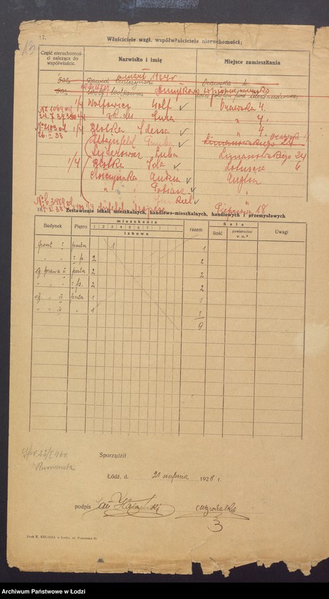 image.from.unit.number "Księga inwentarzowa nieruchomości m. Łodzi ul. Orawska"