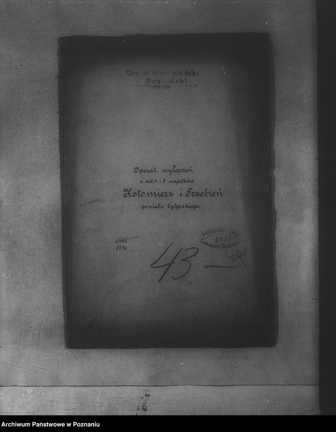 image.from.unit.number "Operat wyłączeń z art.. 4 i 5 majątków Kotomierz i Trzebień powiatu bydgoskiego"