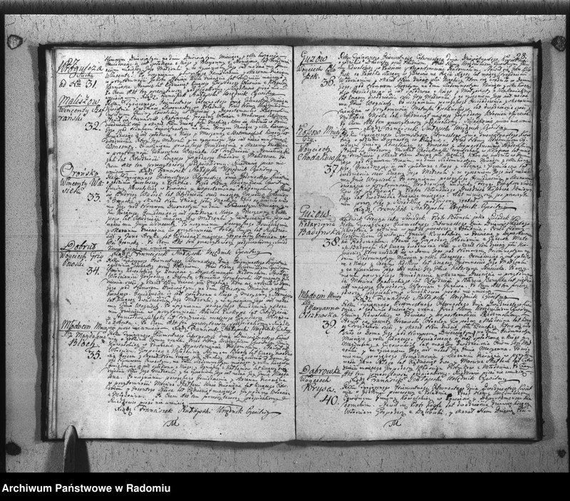 image.from.unit.number "Akta Stanu cywilnego Parafij Kowala Stępocina Zameijscia, Urodzenia i Zeyścia na rok 1814 Zdziałano i Parafowano"