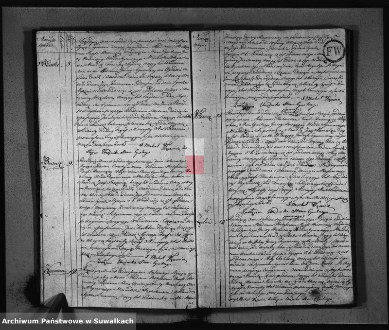 image.from.unit.number "Akta Urodzonych Gminy Berznickiey od Dnia 1-o Stycznia 1821 r."