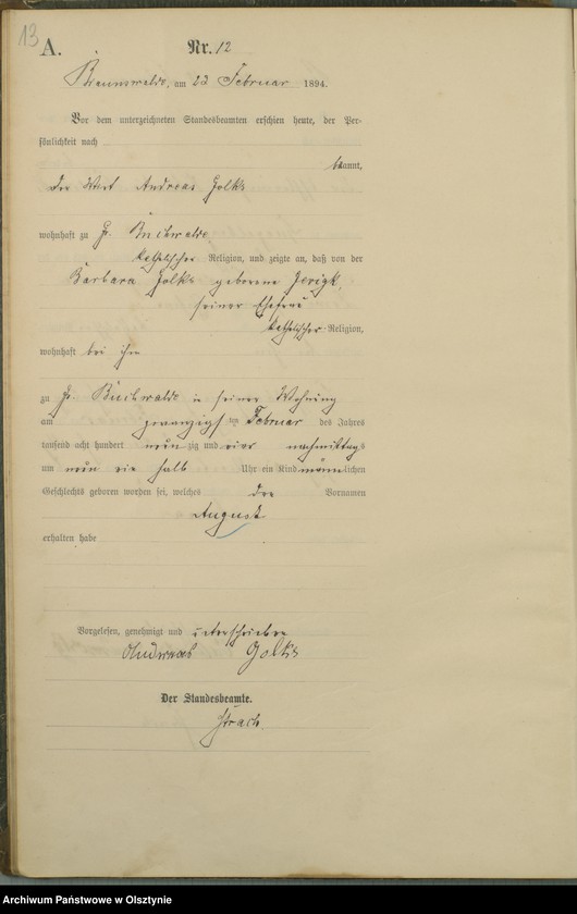 image.from.unit.number "Geburts-Haupt-Register Nr 1 - 103"