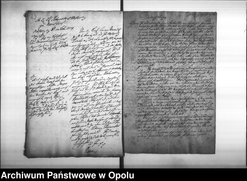 Obraz 18 z jednostki "Acta des Magistrats zu Oppeln von Aufnahme der Invaliden, deren Versorgung und Gnaden Gehalt ingleichen den jährlichen Eingaben von 1769 bis Vol. I"