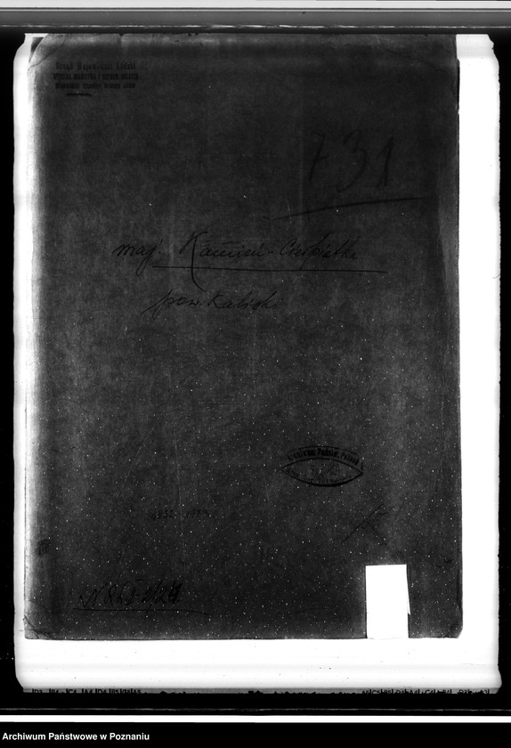 Obraz 4 z jednostki "Majątek Kamień-Cierpiatki powiat kaliski /sprawy leśne/"