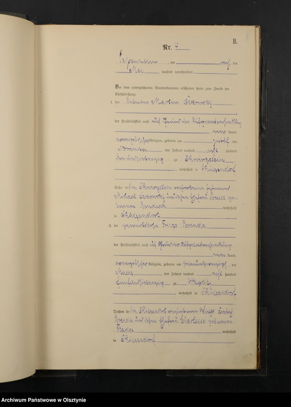 image.from.unit.number "Heiraths-Haupt-Register Nr 1 - 31"