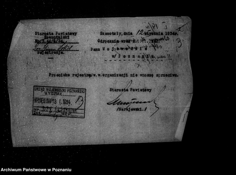 Obraz 7 z jednostki "/Towarzystwo Gimnastyczne Sokół we Wronkach powiat Szamotuły -rejestracja/"