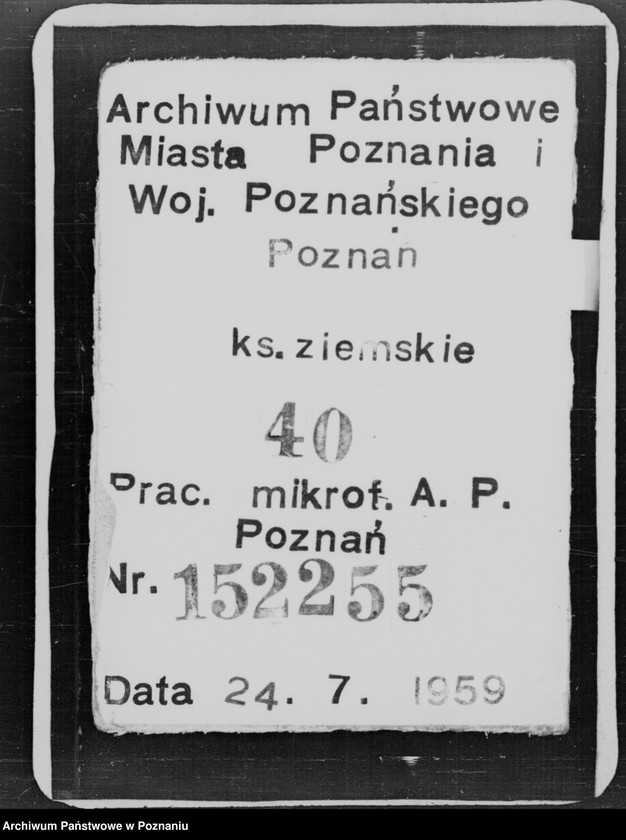 Obraz 1 z jednostki "Inscriptiones, relationes, decreta [inducta]"