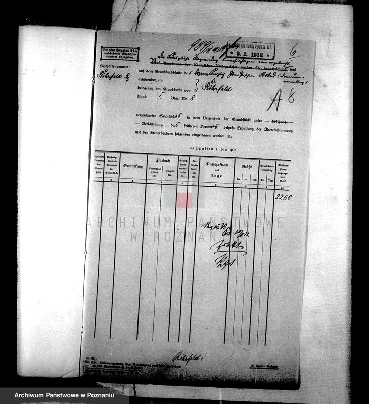 Obraz 12 z jednostki "Dzierżawa majątku państwowego Przybroda"