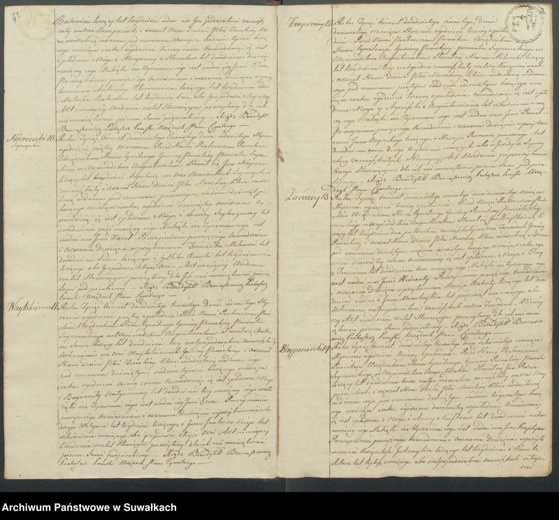 image.from.unit.number "Akta Urodzonych gminy puńskiey od dnia 1 stycznia do ostatniego grudnia 1824 roku"