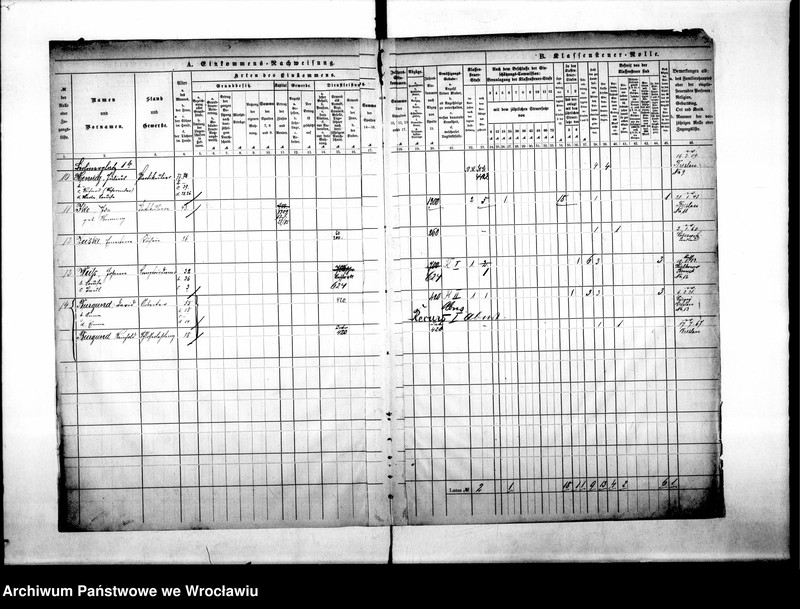 image.from.unit.number "Klassensteuerrolle nebst Eikommens - Nachweisung"