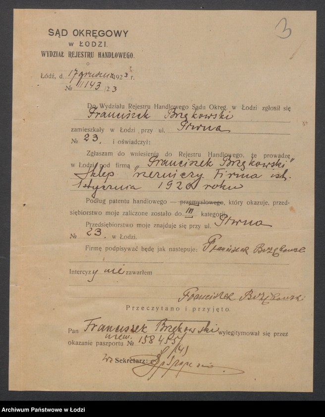 Obraz 5 z jednostki "Franciszek Brzękowski – sklep rzeźniczy"