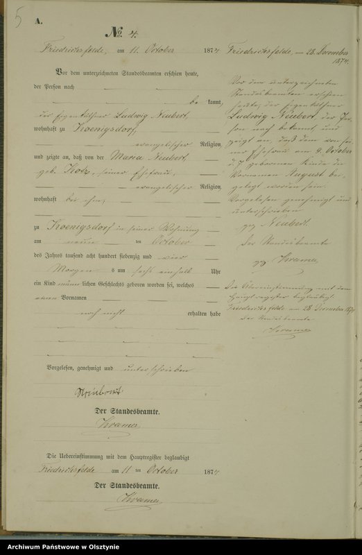 image.from.team "Urząd Stanu Cywilnego w Chojniku pow. morąski"