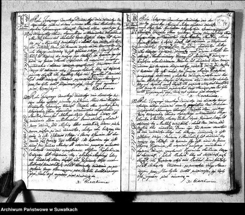 image.from.unit.number "Akta urodzonych gminy wieysieyskiey 1820 roku"