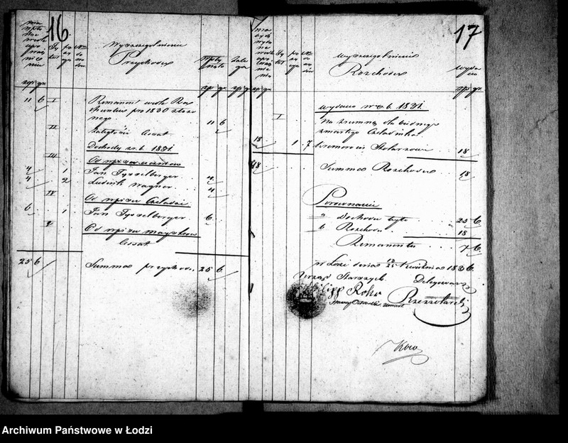 Obraz 12 z jednostki "Akta tyczące się rachunków i wszelkich korespondencji cechu piekarskiego"