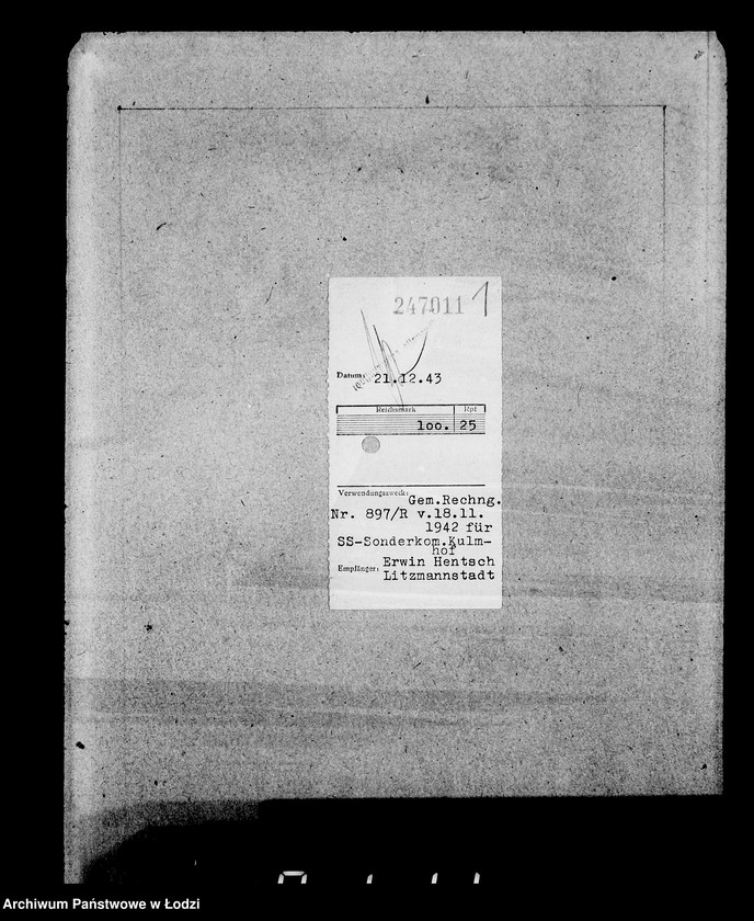 Obraz 5 z jednostki "Sonderkonto 12300. Belege 1656-1792"