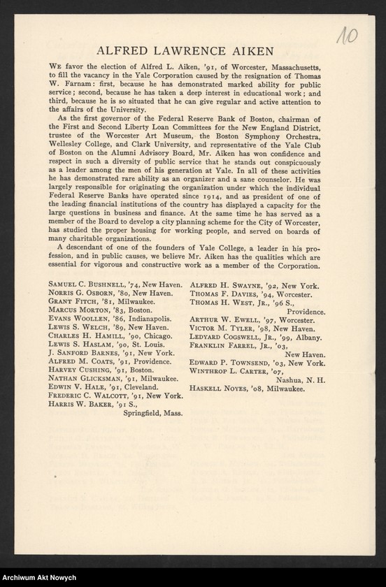 image.from.unit.number "Druki dotyczące stanu i systemu oświatowego w Stanach Zjednoczonych i Europie, wyższych uczelni, liceów, itp.; Kolekcja kart pocztowych s.366-373,397-420; 11 fotokopii"