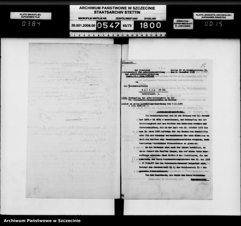 image.from.unit.number "Zinsbeihilfen für Schiffsneubauten, vol. II"