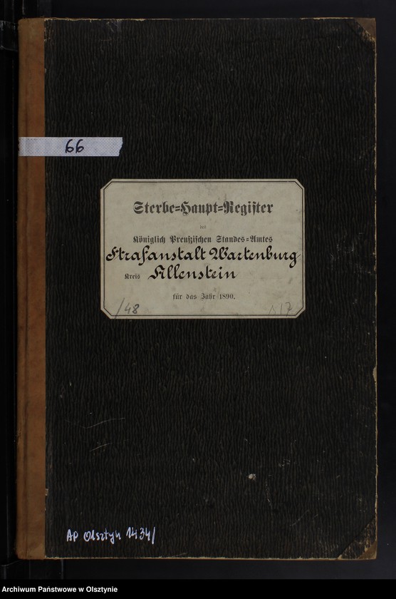 image.from.unit.number "Sterbe-Haupt-Register Nr 1 - 16"