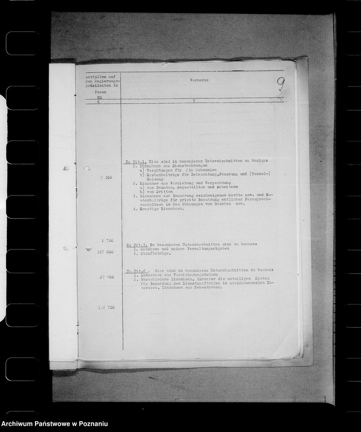 Obraz 13 z jednostki "Fundusze- Landrätliche Verwaltung"