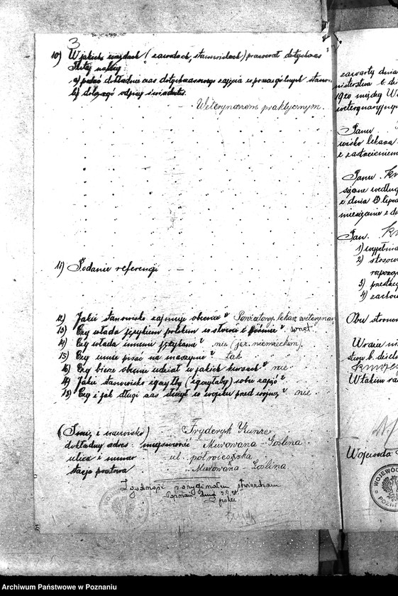 Obraz 7 z jednostki "Pow. lekarz Weterynaryjny Oborniki"