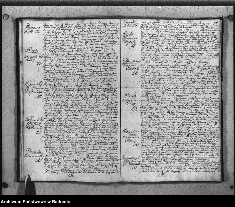 image.from.unit.number "Akta Stanu cywilnego Parafij Kowala Stępocina Zameijscia, Urodzenia i Zeyścia na rok 1814 Zdziałano i Parafowano"