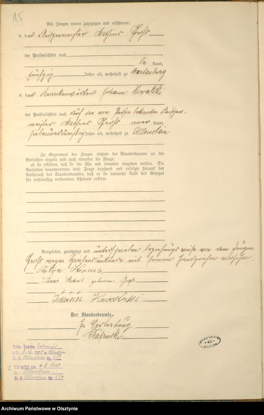 image.from.unit.number "Heiraths-Haupt-Register Nr 1 - 26"