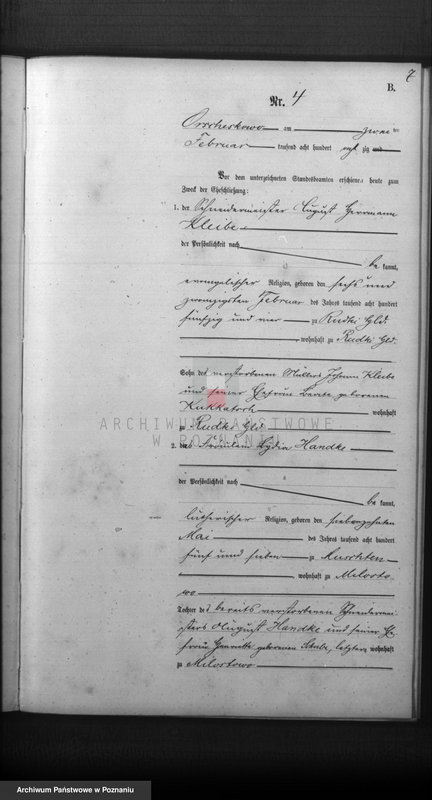 Obraz 10 z jednostki "Księga małżeństw"