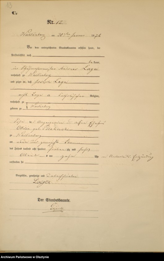 image.from.unit.number "Sterbe-Haupt-Register Nr 1 - 150"