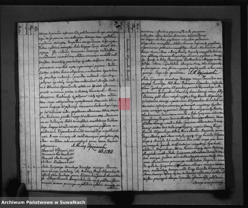 image.from.unit.number "Akta Zaślubionych Gminy Filipowskiey od 1go Maja 1810 Ru aż do ostatnich dni Grudnia 1811 r."