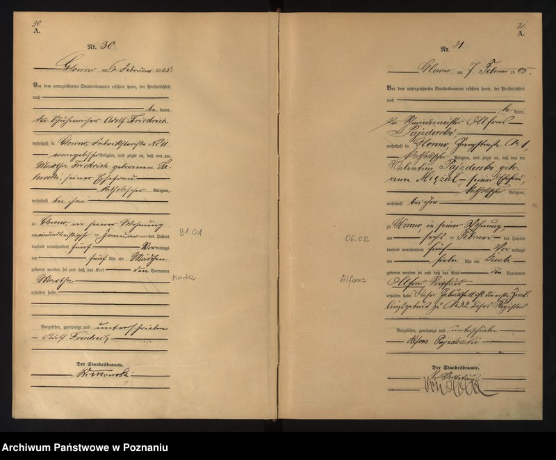 image.from.unit.number "Księga miejscowa urodzeń"