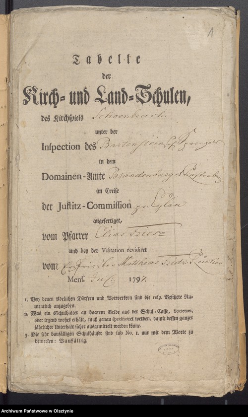 image.from.unit.number "Tabelle der Kirch- und Land Schulen"