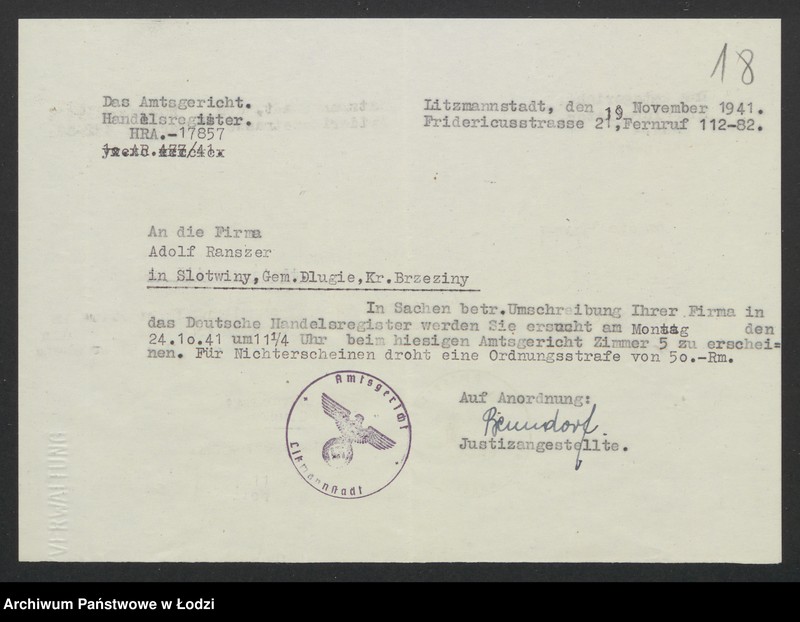 Obraz 20 z jednostki "Adolf Peter"