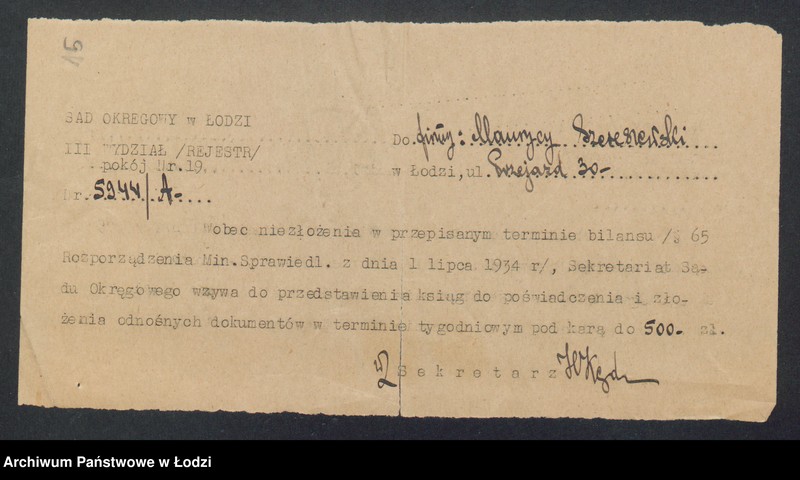 Obraz 17 z jednostki "Maurycy Szereszewski – skład wódek i likierów"