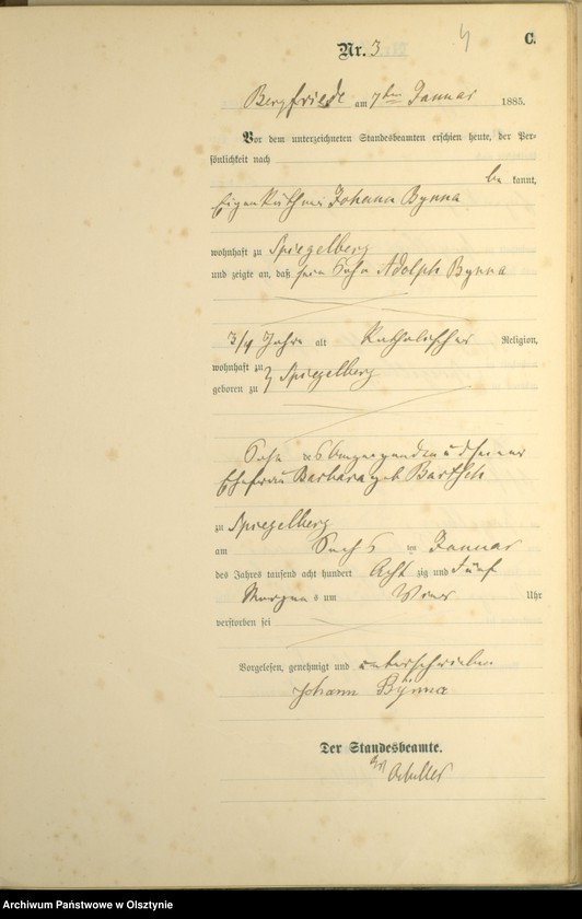 image.from.unit.number "Sterbe-Haupt-Register Nr 1 - 114"