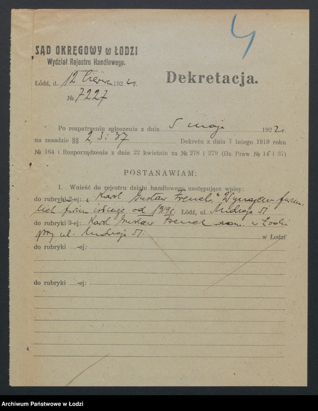 Obraz 6 z jednostki "Karol Gustaw Frenel – wynajem furmanek"