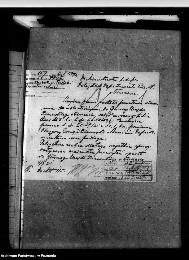 image.from.unit.number "Sprawy agrarnej reformy wnioski zażalenia stron"