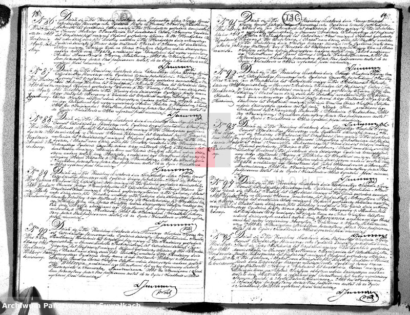 Obraz 12 z jednostki "Księga Duplikat Urodzonych Umarłych i Zaślubionych Parafii Liszkowskiey; w Obwodzie Seyneńskim Gub. Augustowskiey z Roku 1841"